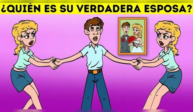 ¿Quién es su esposa? Solo los 'GENIOS' lograron superar este misterioso acertijo