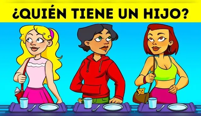 ¿Quién tiene un hijo? El 2% de personas fallaron en este acertijo visual nivel EXTREMO