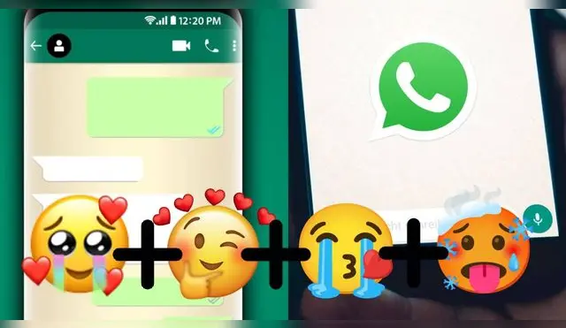 WhatsApp: ¿Cómo combinar emojis para crear uno nuevo?