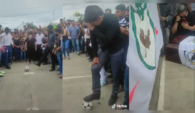 Jóvenes despiden a su amigo fallecido con el 'último gol' y es viral - VIDEO