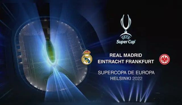 Real Madrid y Eintracht Frankfurt se miden por la Supercopa de Europa
