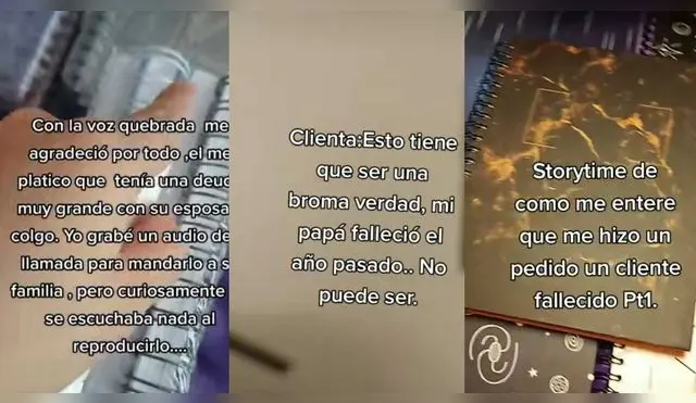 Emprendedora revela aterrador hecho que es viral: recibió pedido de un fallecido