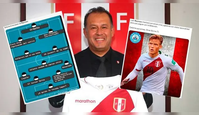 Los memes se hicieron presentes en la presentación de Juan Reynoso