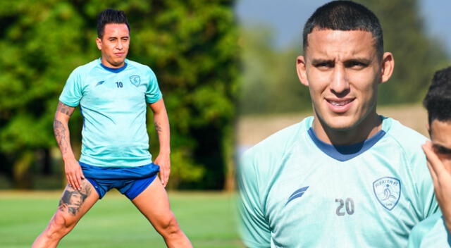 Christian Cueva compartirá equipo con Alex Valera Christian Cueva compartirá equipo con Alex Valera