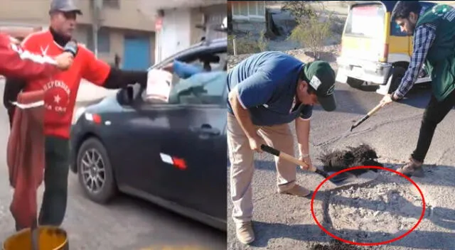 ¿Cuánto dinero pueden ganar los 'parchadores' de pistas en Perú?