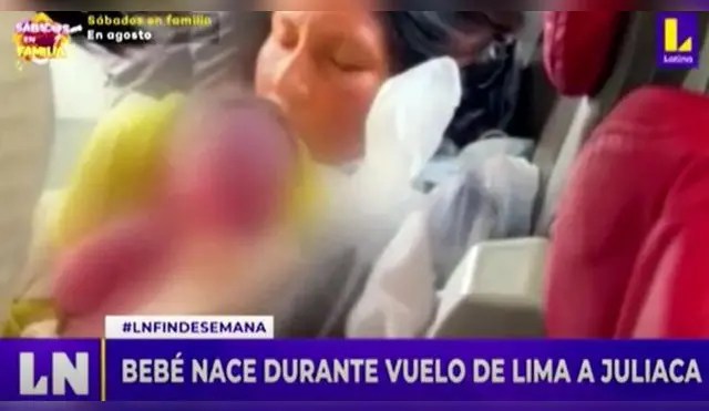 Mujer da a luz en pleno vuelo y es atendida por doctores que viajaban en el avión