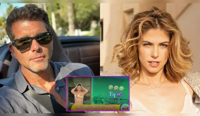 Christian Meier y Stephanie Cayo estarían en coqueteos según imágenes de "América Hoy"