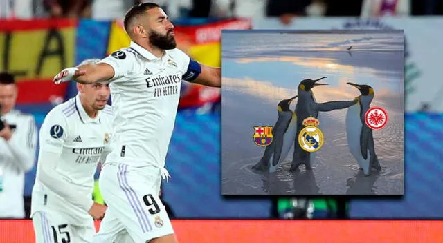 Real Madrid se impuso por 2-0 ante el Eintracht Frankfurt