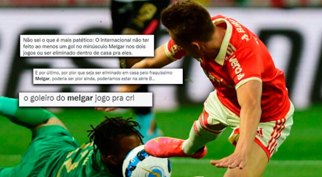 Hinchas de Internacional quedaron furiosos con el resultado