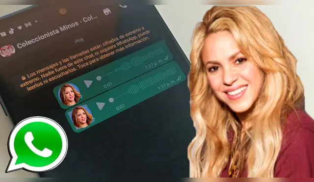 WhatsApp: truco secreto te permite enviar audios con la voz de Shakira
