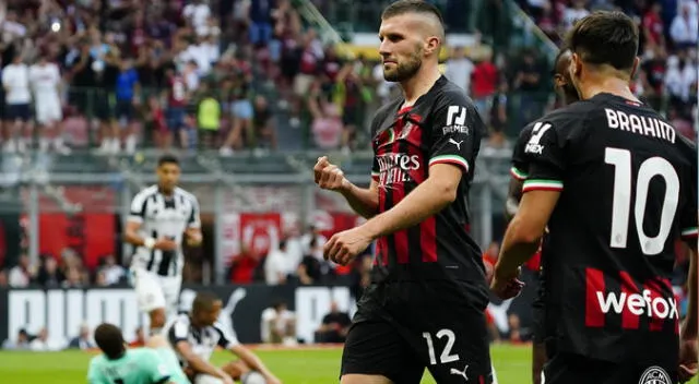 Milan vs Udinese se enfrentaron en el Estadio San Siro.