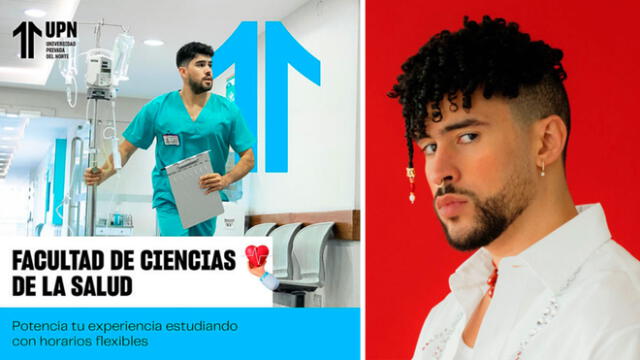 Fans de Bad Bunny estallaron de risa por un anuncio publicitario de una universidad.