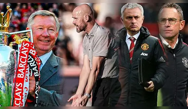 Manchester United y los técnicos que tuvieron post Alex Ferguson