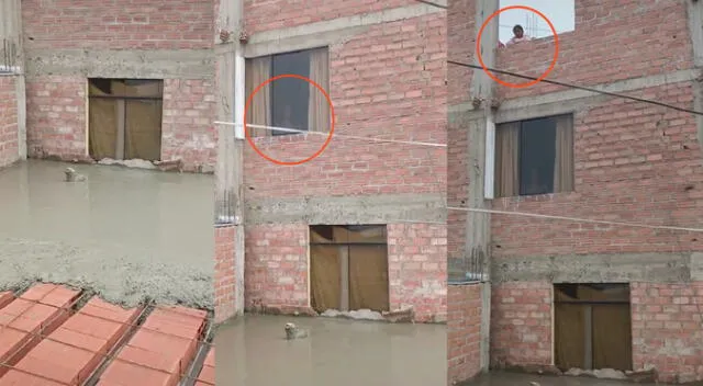 Vivienda se quedará sin ventanas luego de que su vecino construyó su hogar.