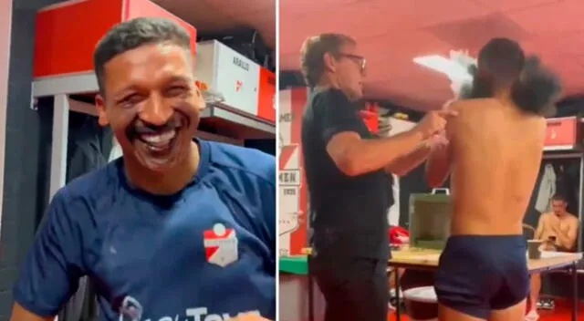 Fernando Pacheco y Gonzalo Sánchez en un gran clima con Emmen