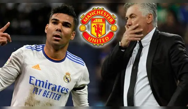 Casemiro tentado por el Manchester United: hablará con Ancelotti este 18 de agosto.