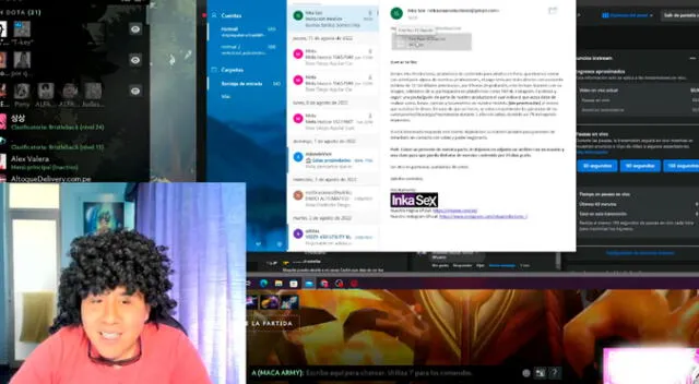 ¿Cuánto pagan por aparecer en InkaSex? Streamer de Dota 2 revela el monto - VIDEO