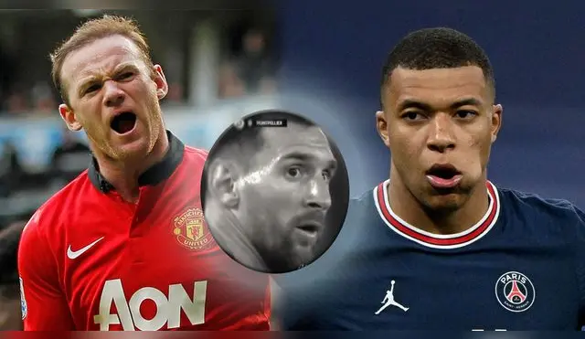Rooney 'explota' contra Mbappé por empujar a Messi: