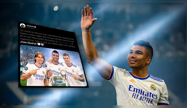 Casemiro y su emotiva despedida del Real Madrid: Casemiro y su emotiva despedida del Real Madrid:
