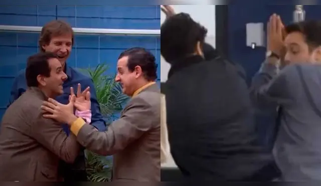 Al Fondo Hay Sitio: Mira el detrás de cámaras del icónico saludo al estilo 'Platanazo' y Miguel Ignacio