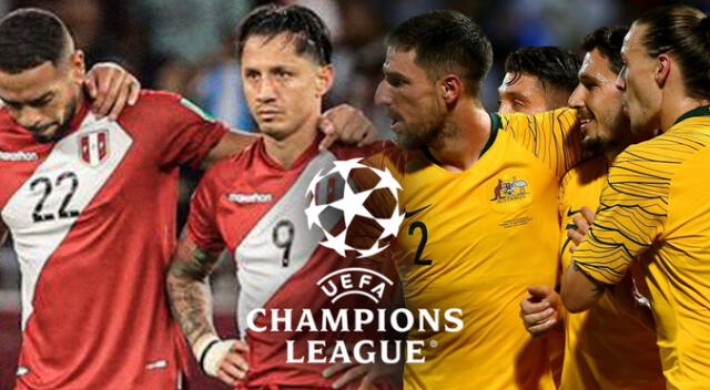 Champions League: La diferencia entre Perú y Australia
