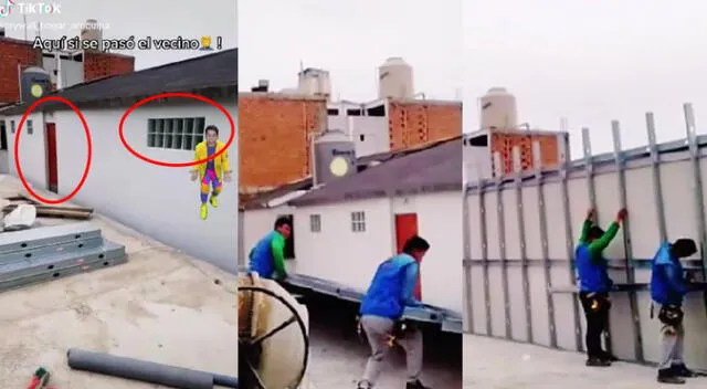 Un peruano pensó que su vecino nunca construiría su casa y cometió y grave error.