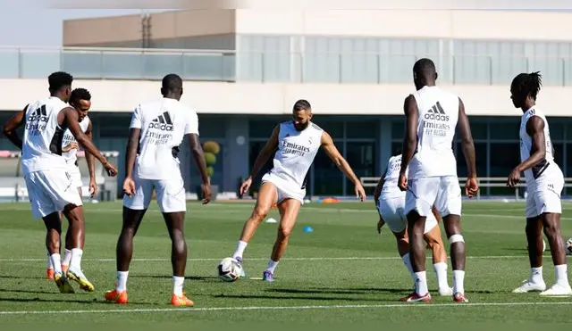 Real Madrid continúa preparándose para el partido ante Betis