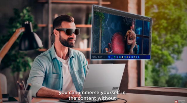Lenovo lanza lentes que 'proyectan' los programas, juegos y películas que tienes en tu teléfono o pc Lenovo lanza lentes que 'proyectan' los programas, juegos y películas que tienes en tu teléfono o pc