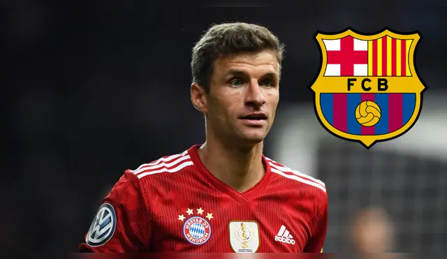Thomas Müller retó a Barcelona previo a partido por Champions League