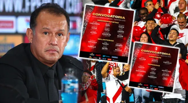 Juan Reynoso y su lista de convocados