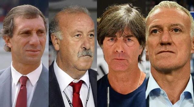 Los 21 entrenadores campeones del mundo