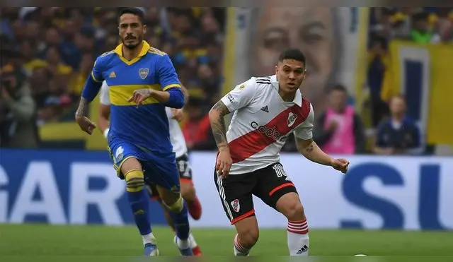 Boca Juniors con River Plate por el clásico argentino