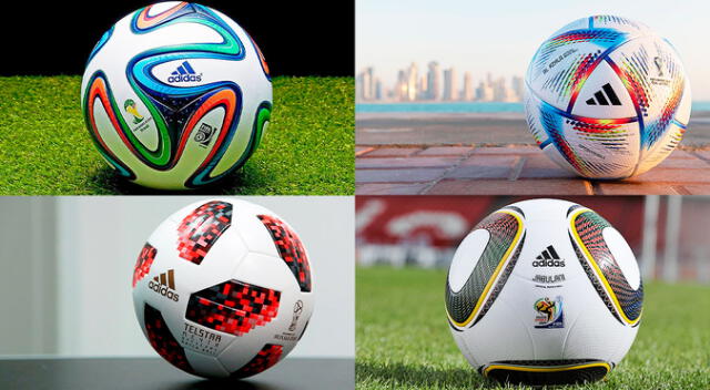 Qatar 2022: Estos son los balones oficiales de las últimas Copas del Mundo