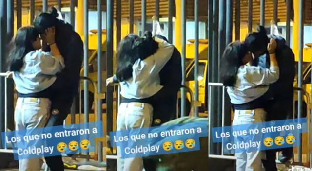 TikTok: Joven rompió en llanto tras no ingresar al concierto de Coldplay - VIDEO