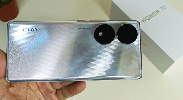 Honor 70 llega al Perú: conoce todo sobre el teléfono con la primera cámara IMX800 Sony