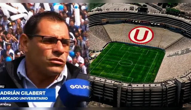 Asesor legal de Universitario sobre aforo de 50 mil hinchas en el Monumental: "Estará hermoso"