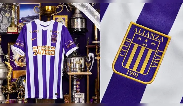 Alianza Lima presentó su camiseta oficial que estrenará en octubre
