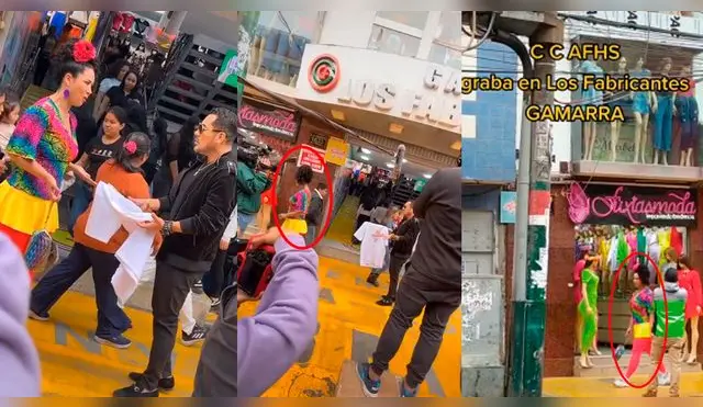 La 'Teresita' fue a buscar trabajo a Gamarra y usuarios filtran la escena.