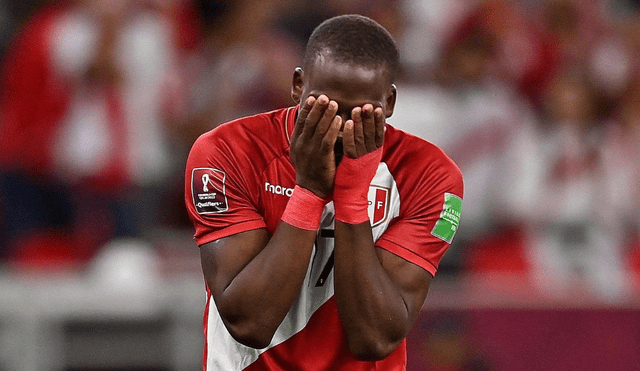 Luis Advíncula tras partido ante Australia.