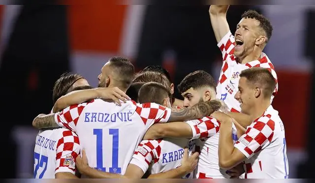 Croacia superó 2-1 a Dinamarca por la UEFA Nations League
