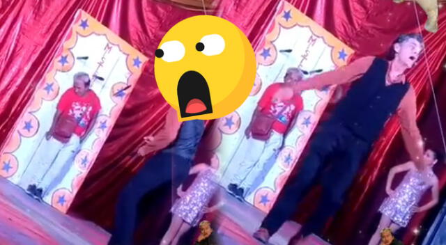 Mostrito de la Risa se salva de milagro tras temeraria hazaña en circo