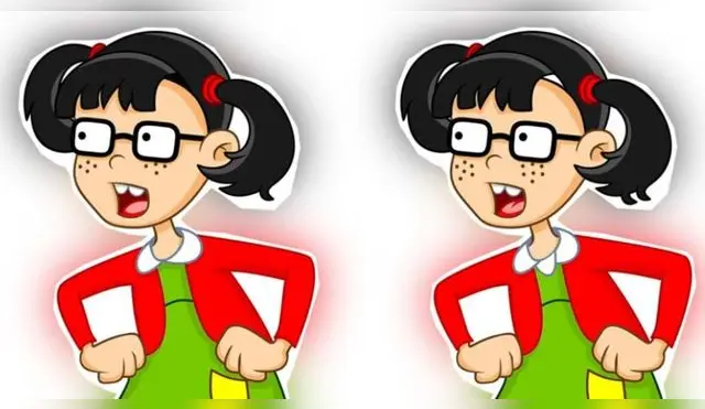 ¿Podrás hallar las 5 diferencias en la Chilindrina? Diviértete con este reto de El Chavo del 8