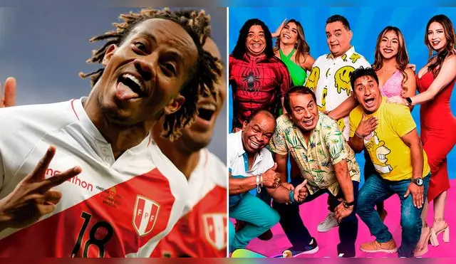 André Carrillo recibió la invitación de Danny Rosales para visitar el set de 'JB en ATV'.