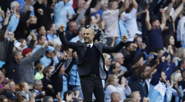 Guardiola lleva un porcentaje del 74% en partidos ganados con el Manchester City. Guardiola lleva un porcentaje del 74% en partidos ganados con el Manchester City.