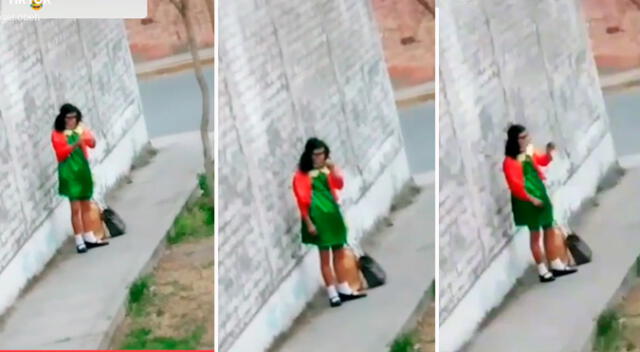 La 'Chilindrina Huachana' fue cuestionada por sus seguidores de las redes sociales por un singular video viral.