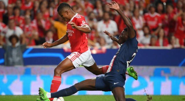 PSG y Benfica empataron por la fecha 3 de la fase de grupos de Champions League