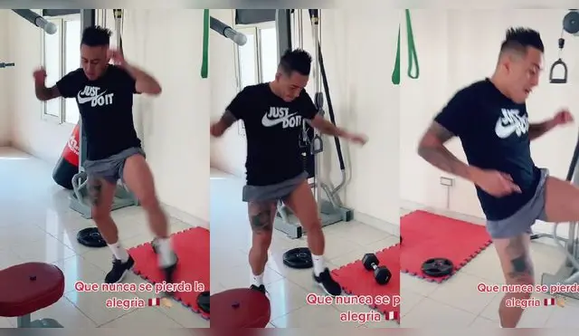 Christian Cueva entrena al ritmo de caporales y sacó los pasos prohibidos