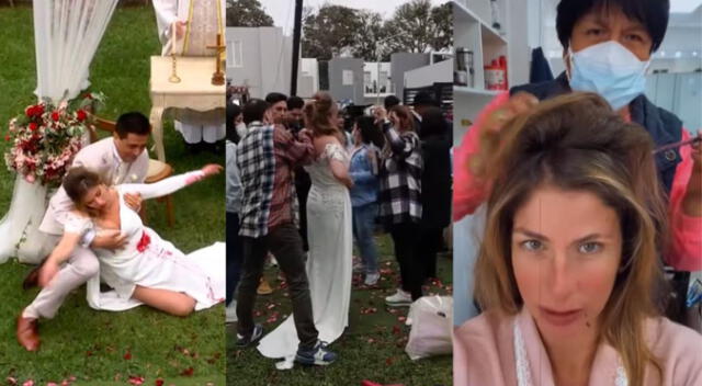 AFHS: Bárbara Cayo mostró el detrás de cámaras de la boda entre 'Rafaella' y 'Pepe' AFHS: Bárbara Cayo mostró el detrás de cámaras de la boda entre 'Rafaella' y 'Pepe'