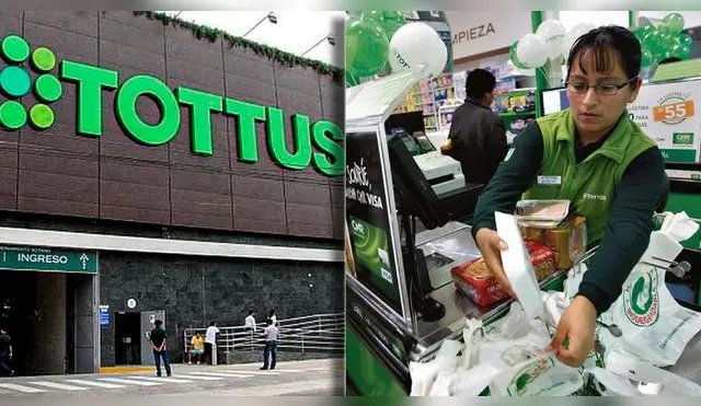 ¿Cuánto es el sueldo de un cajero de Tottus en el Perú?