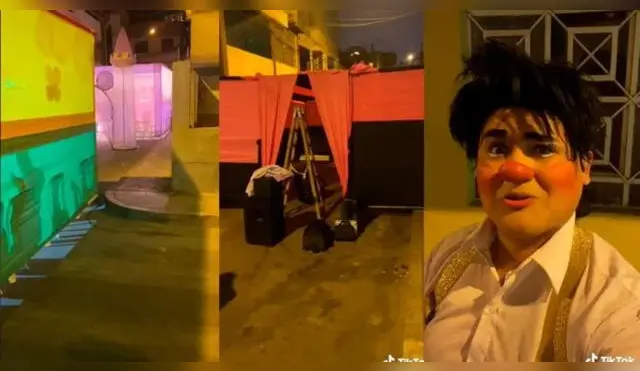 Payasito es contratado animar, pero al llegar se encuentra con 3 fiestas infantiles